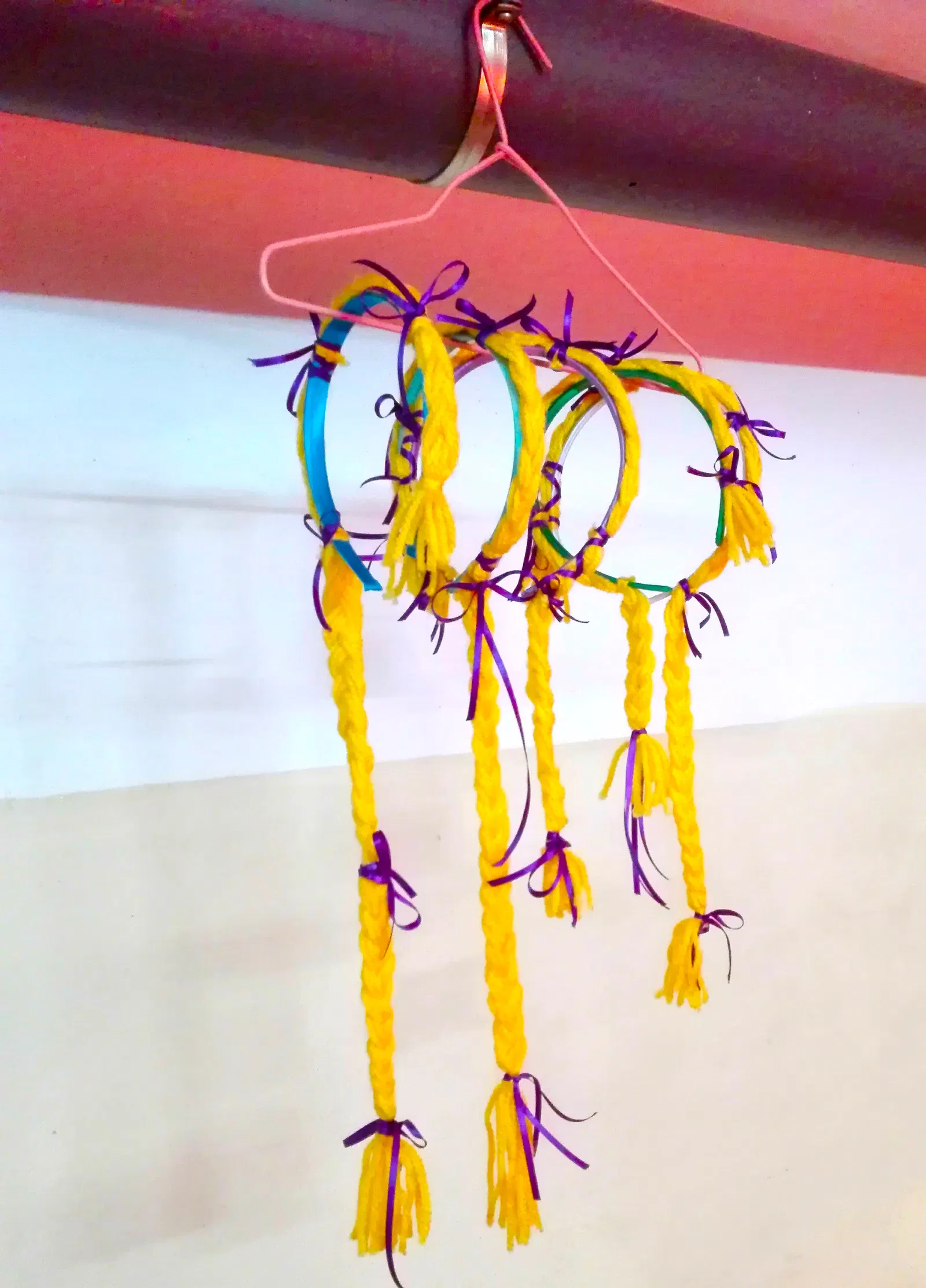 Festa de aniversário infantil em casa - Tema Rapunzel