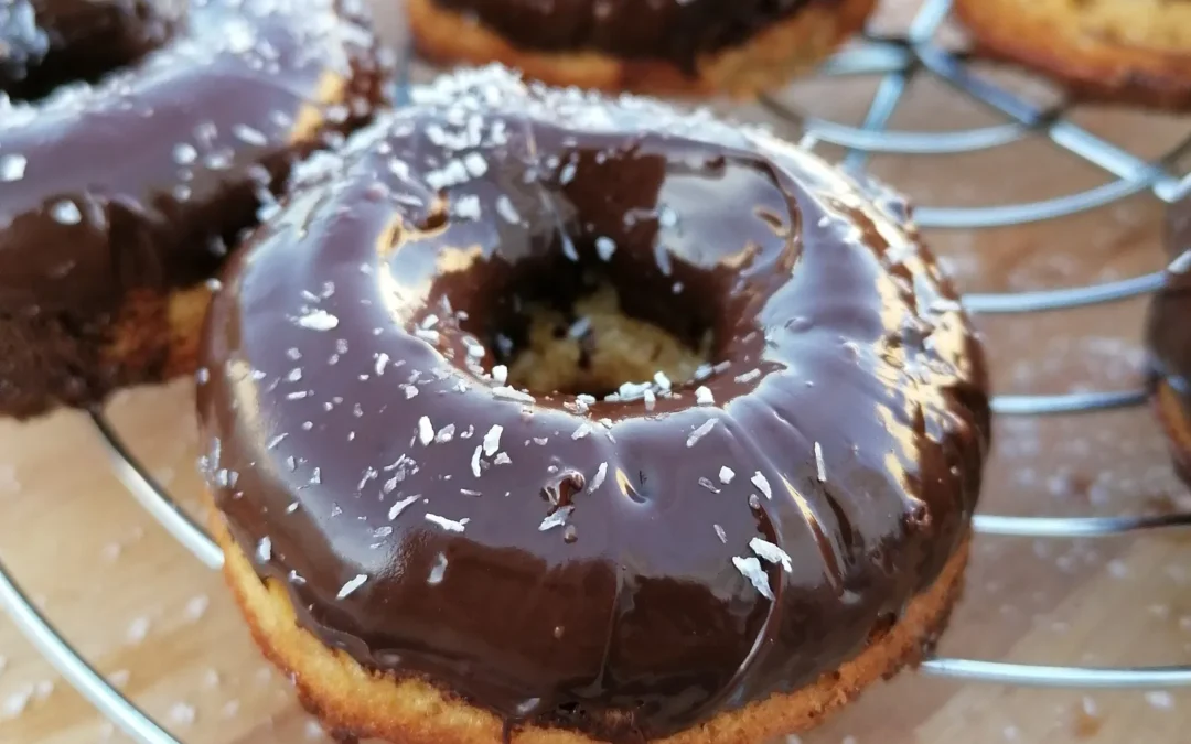 Receita de de argolas de coco e limão – low carb e sem glúten