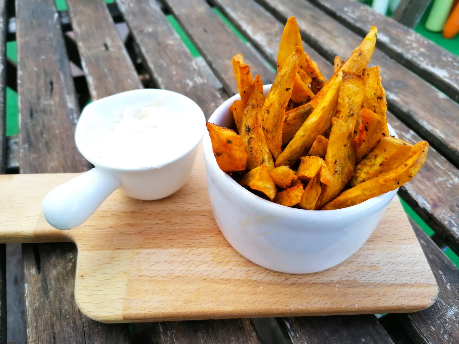 Receita de batata doce na airfryer (fritadeira de ar quente) Receita simples na airfryer (fritadeira de ar quente)