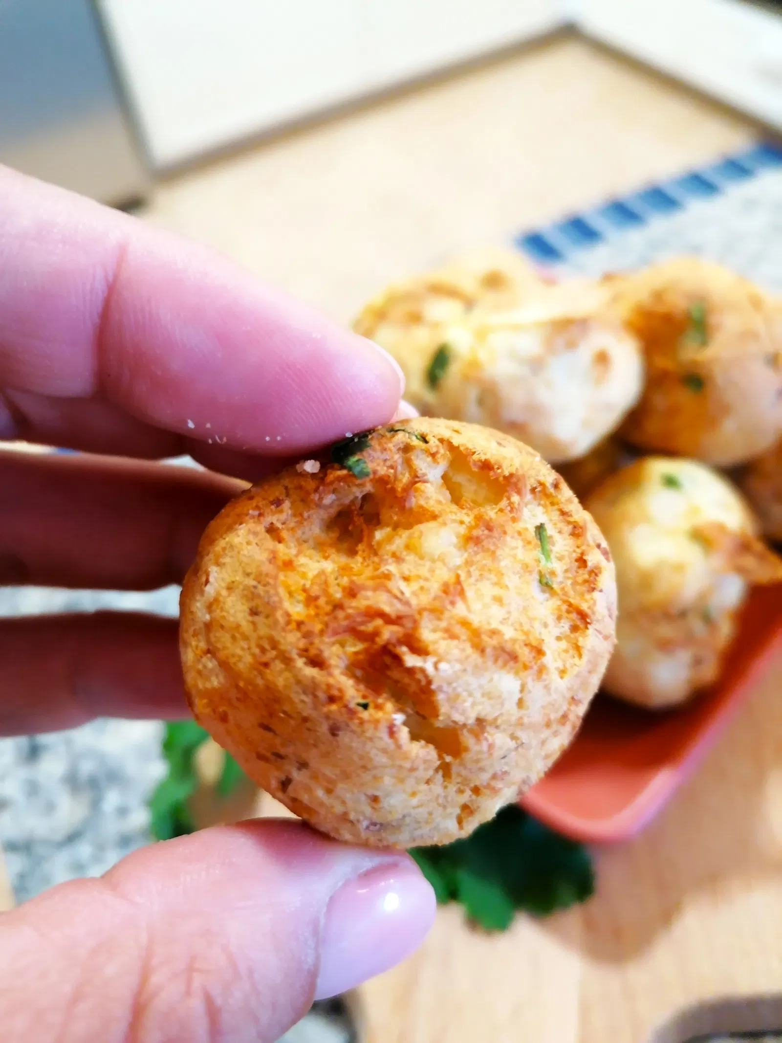 Receita de bolinhas crocantes de peixe na airfryer 3 Receita de bolinhas crocantes de peixe na airfryer