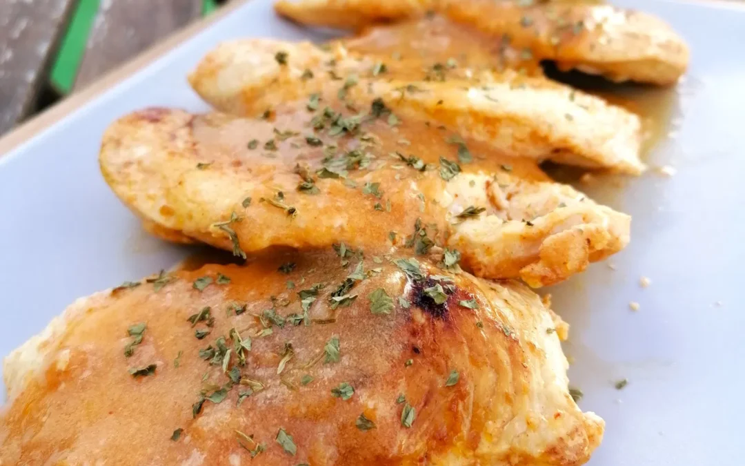 Receita de peito de frango grelhado com molho de laranja – sem glúten