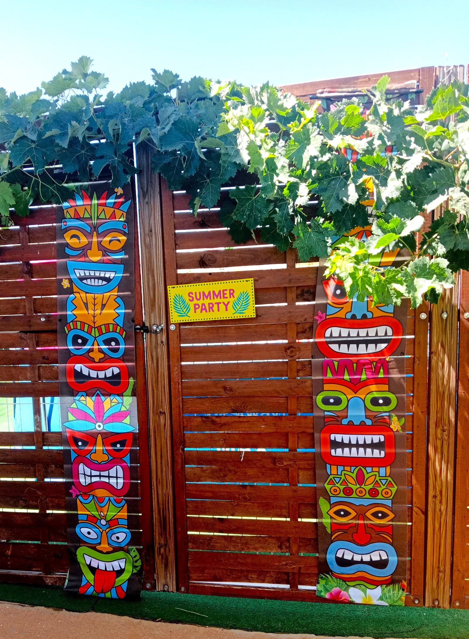 Decoração havaiana